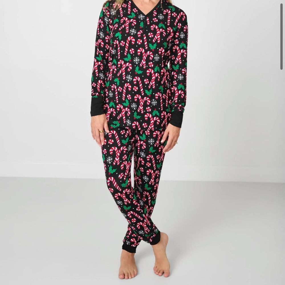 Little Sleepies Women’s merry mints Pajama Set s small